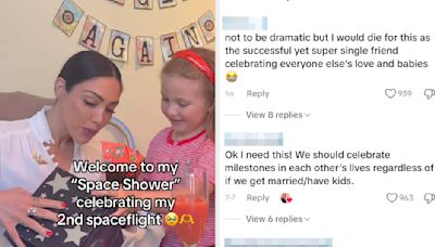 This Astronaut's Family Threw Her A "Career Shower," And We Should Celebrate More Women's Wins This Way