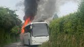 Devon school bus fire sparks wider safety concerns