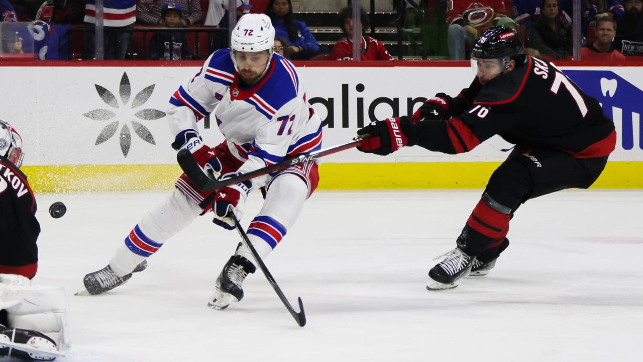 Chytil returns, Rempe out for Rangers' Game 3 win against Hurricanes | NHL.com