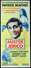 MISTER JERICO Original Daybill Movie Poster Patrick MacNee Connie ...