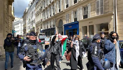Las protestas propalestina se extienden a Europa: la Policía entra en el Instituto de Estudios Políticos de París y una universidad de Berlín