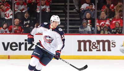 Blue Jackets youngster Yegor Chinakhov lands big role following Boone Jenner’s injury