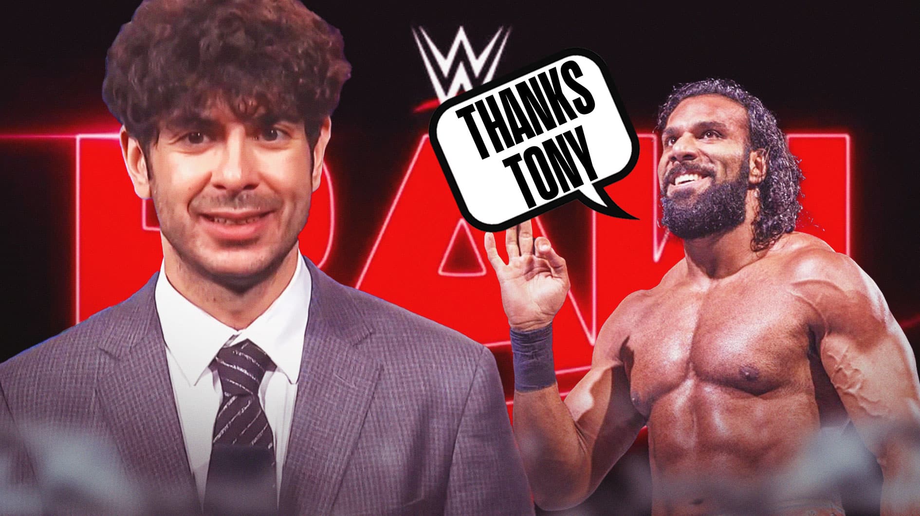 Jinder Mahal shouts out Tony Khan for promoting his WWE Championship match with Seth Rollins