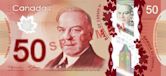 Canadian fifty-dollar note