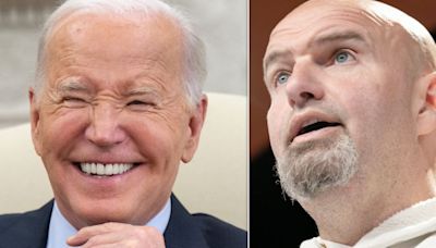 Sen. John Fetterman Suggests Joe Biden Borrow From Donald Trump's Playbook