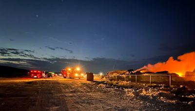 Wadsworth landfill fire may burn for days