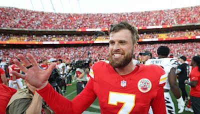 Chiefs’ Harrison Butker jersey sales exceed Travis Kelce, Aaron Rodgers