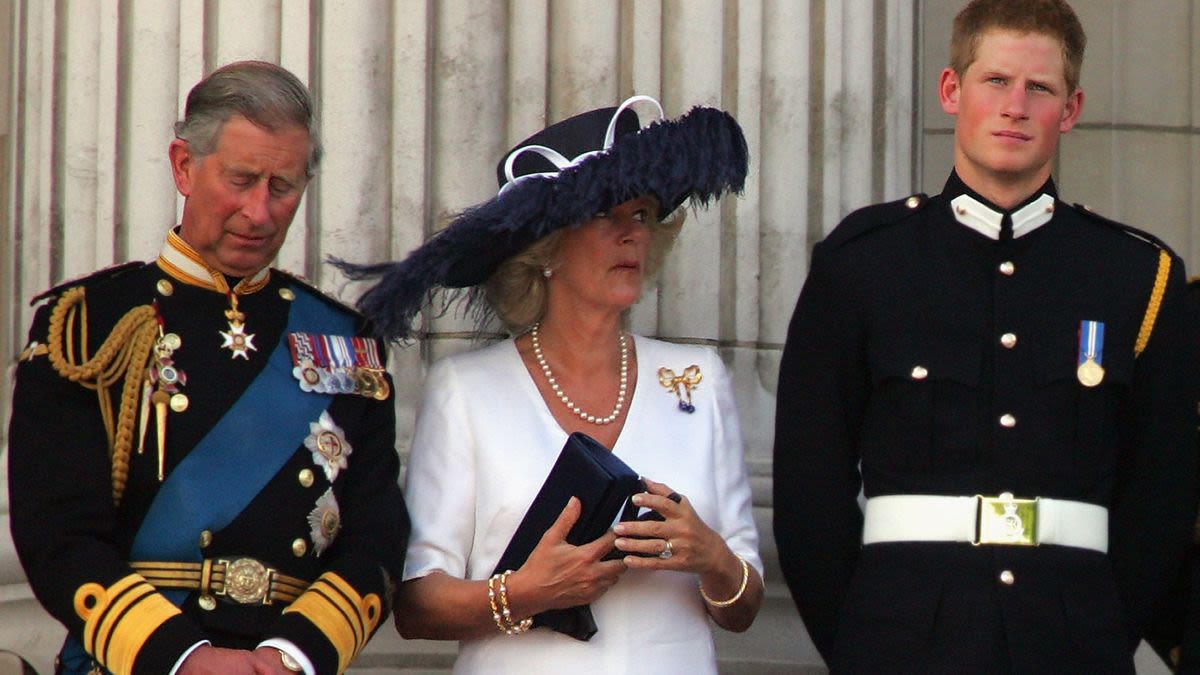 Prince Harry’s Past Criticism of Queen Camilla “Still...Charles, and He Feels “Torn” Between His Wife and His Younger Son