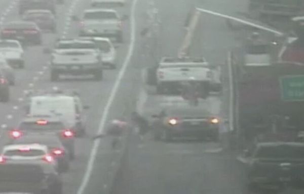 Video shows road rage incident on I-5 in Everett before trooper fatally shoots man