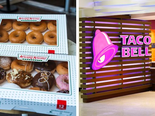 American fast food chains Taco Bell and Krispy Kreme are coming to Germany