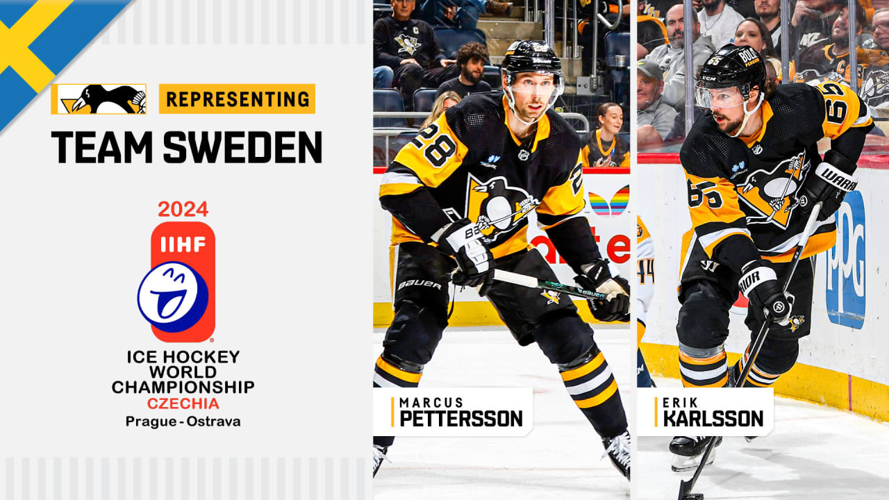 Erik Karlsson and Marcus Pettersson Named to Team Sweden for IIHF World Championship | Pittsburgh Penguins