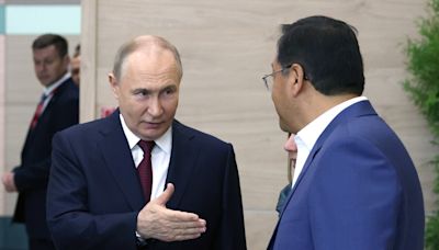 Arce presenta ante Putin la candidatura de Bolivia al ingreso en el grupo BRICS