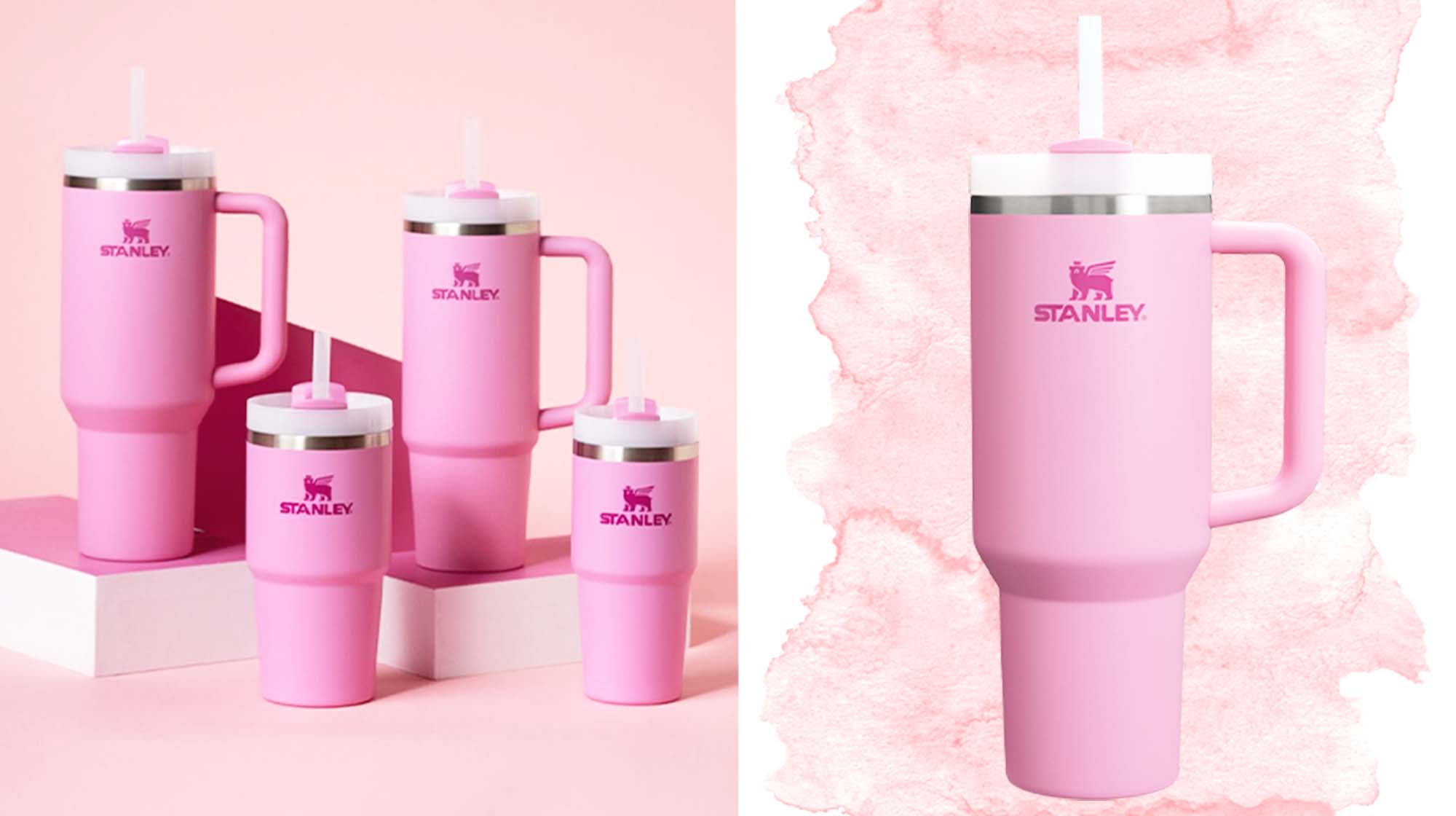 The Internet-Famous Pink Stanley Cup Is Now Available in a New Peony Colorway