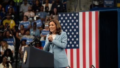 ‘Say it to my face’: Harris trolls Trump at star-studded Atlanta campaign rally