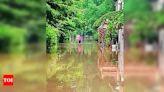 22 villas affected as SWD block sees enclave street flooded in Yelahanka | Bengaluru News - Times of India