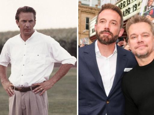 Kevin Costner recalls meeting young Ben Affleck and Matt Damon as extras on 'Field Of Dreams' set: "They were on fire"