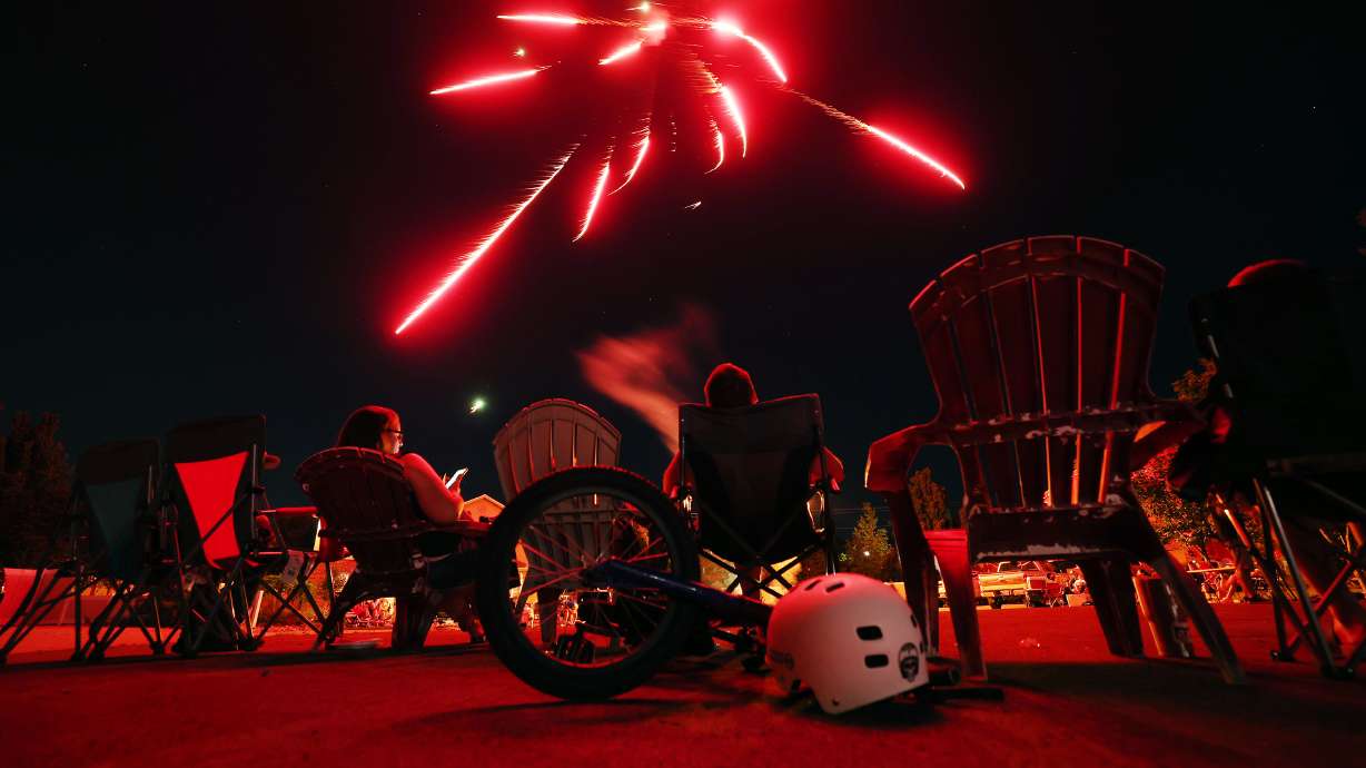 Here's where to watch fireworks in Utah this 4th of July week