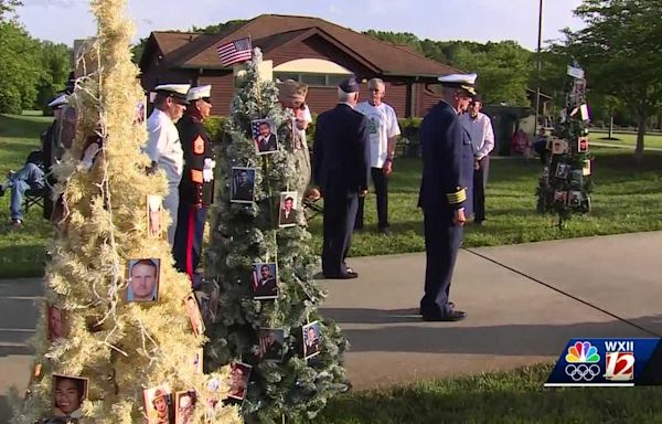 Tree of Valor holds 'A Warrior's Light' ceremony to honor fallen soldiers through twinkling trees