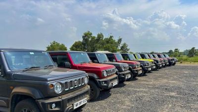 Maruti Suzuki Jimny owners meet up: 300+ km drive with 11 Jimnys | Team-BHP