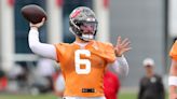 Liam Coen: Baker Mayfield's had "a calm confidence" during the offseason program