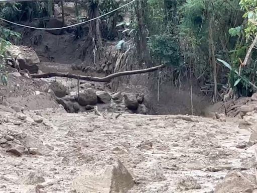 南投水里.信義交界處土石流 約37戶上百人受困