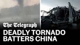 Watch: Tornado kills at least five people as it tears through eastern China