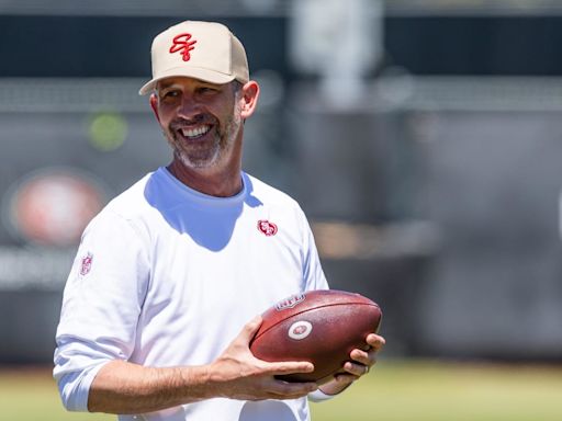 Kyle Shanahan Reacts to Christian McCaffrey's Extension with the 49ers