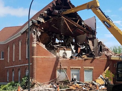 First United Methodist Church razed