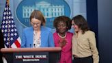 'L Word' TV show cast visit White House to mark Lesbian Visibility Week