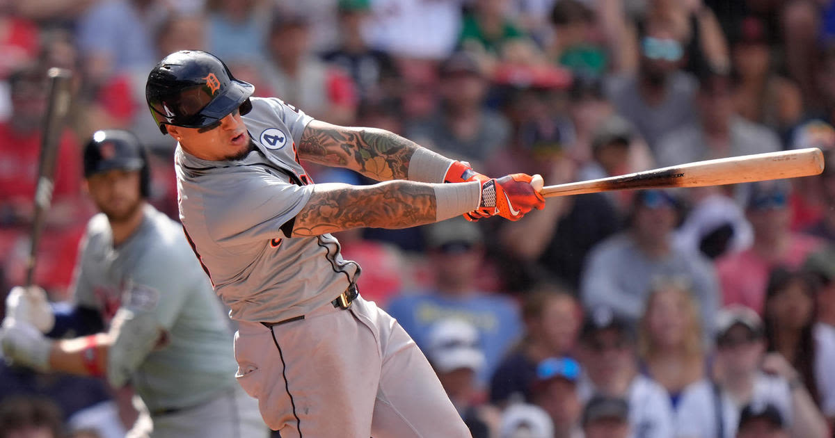 Javier Báez's 2-run single in 10th helps Tigers beat Red Sox 8-4