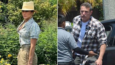 Jennifer Lopez and Ben Affleck Both Wear Their Wedding Rings While Spotted Separately in N.Y. and L.A.