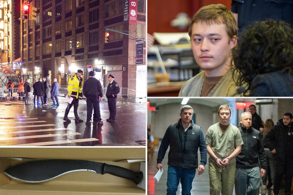 Radicalized teen Trevor Bickford gets 27 years in prison for NYE Times Square machete attack on NYPD cops