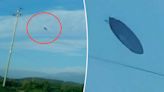 Couple snaps pics of ‘flying saucer’ on road trip: ‘You had to see it to believe it’