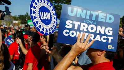 'UAW all the way': Ohio EV plant workers hail historic contract victory