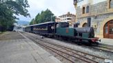 Un paseo en tren de vapor, una de las joyas del Museo Vasco del Ferrocarril