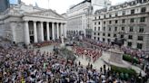 Crowds enjoy ‘momentous’ scene as Charles proclaimed King outside Royal Exchange