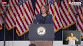 Kamala Harris fawns over Joe Biden while in first campaign rally