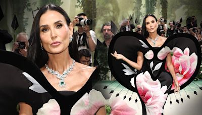 Demi Moore Makes an Unforgettable 2024 Met Gala Comeback