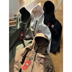 ☆CAESAR☆CANADA GOOSE☆加拿大鵝 軟殼連帽衝鋒衣外套 100％原廠商品 yZF873