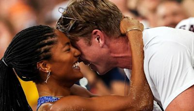 El video de la medallista olímpica Tara Davis-Woodhall y su pareja que emocionó y enamoró a todos