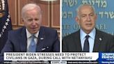 Biden Urges Civilian Safety in Israel-Gaza Talks