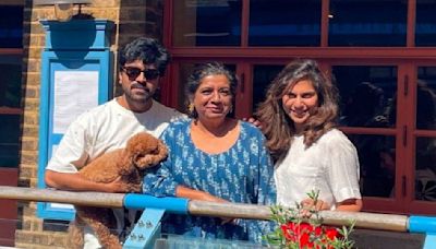 PICS: Ram Charan and Upasana get clicked at Indian restaurant in London, enjoy Darjeeling food with family