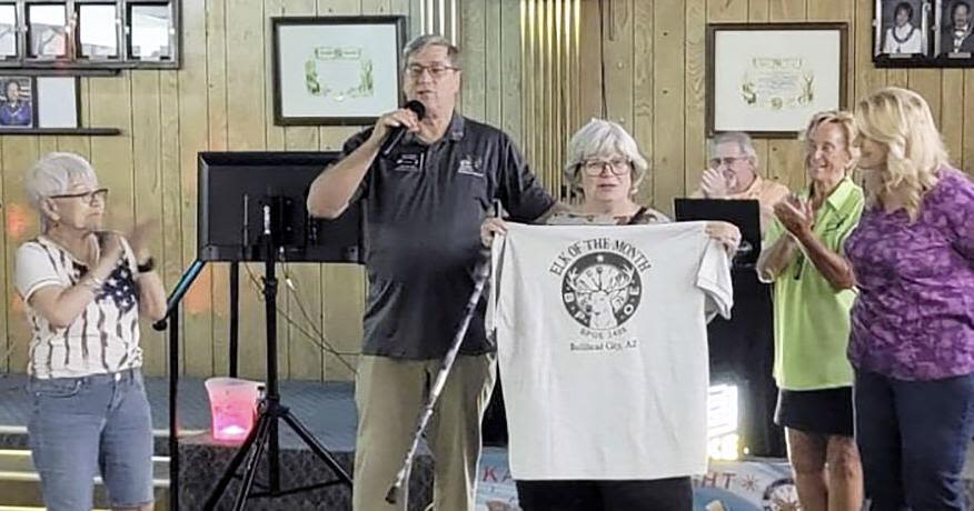 Bullhead City Elks honor May Elk of the Month