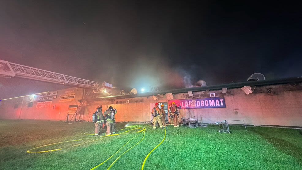 Firefighters battled heavy fire at Howard County building overnight