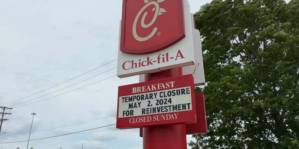 More updates on the Chick-fil-A on MacArthur Drive