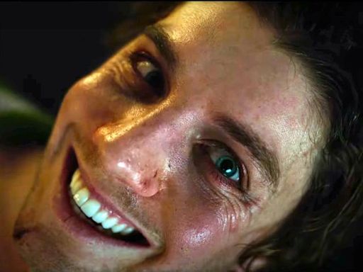 Lukas Gage twists face into disturbing grin in bloody “Smile 2” preview