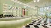 Inside Prada’s Uber-Stylish Pop-Up Cafe in Harrods’ London Megastore