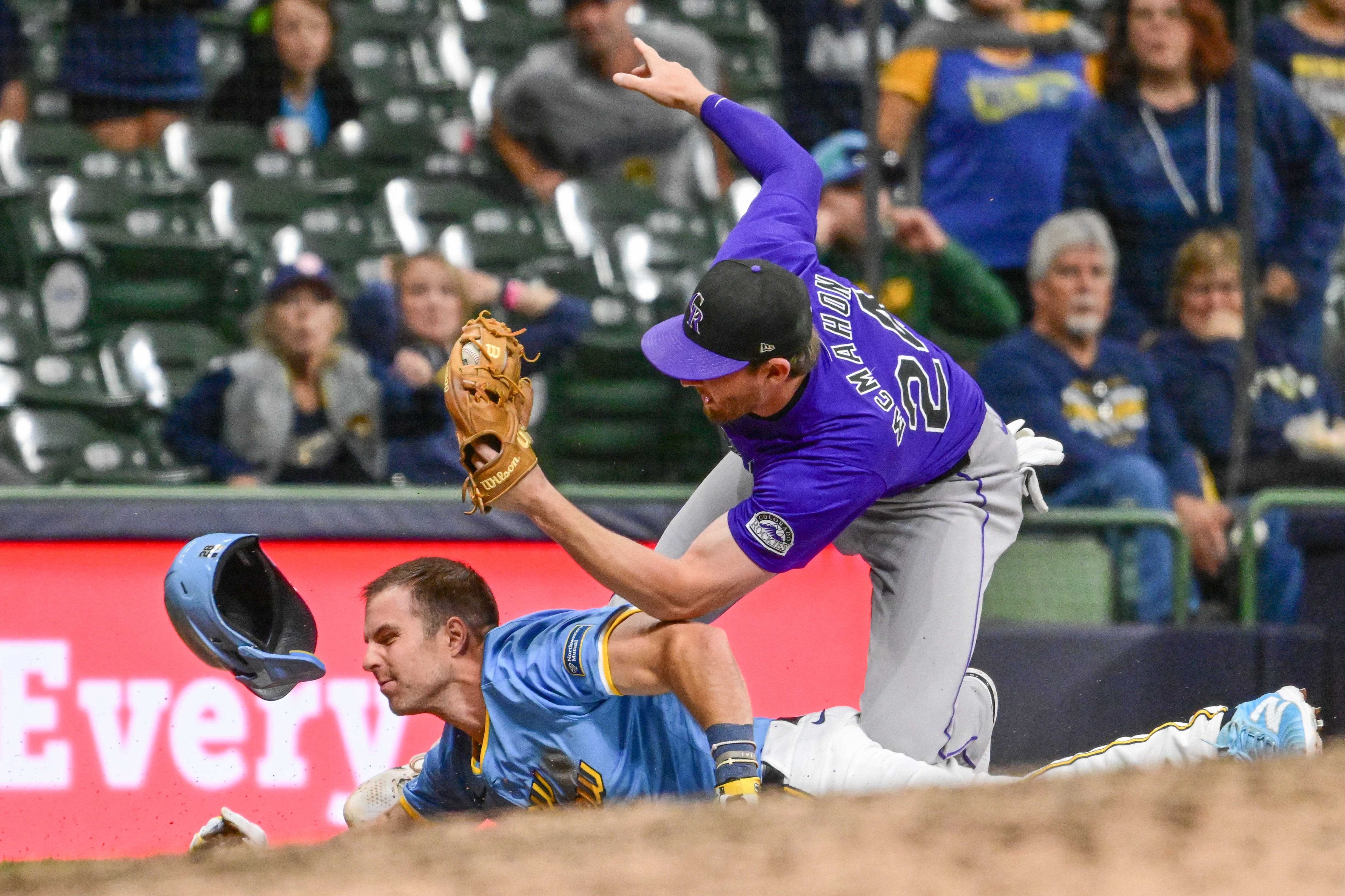 Rockies 3, Brewers 2: Frankie Montas made one bad pitch, and it was costly