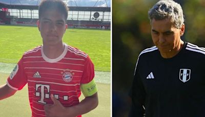 Padre de Matteo Pérez, jugador de Bayern Munich, le contestó a ‘Chemo’ del Solar: “Nadie nos llamó”