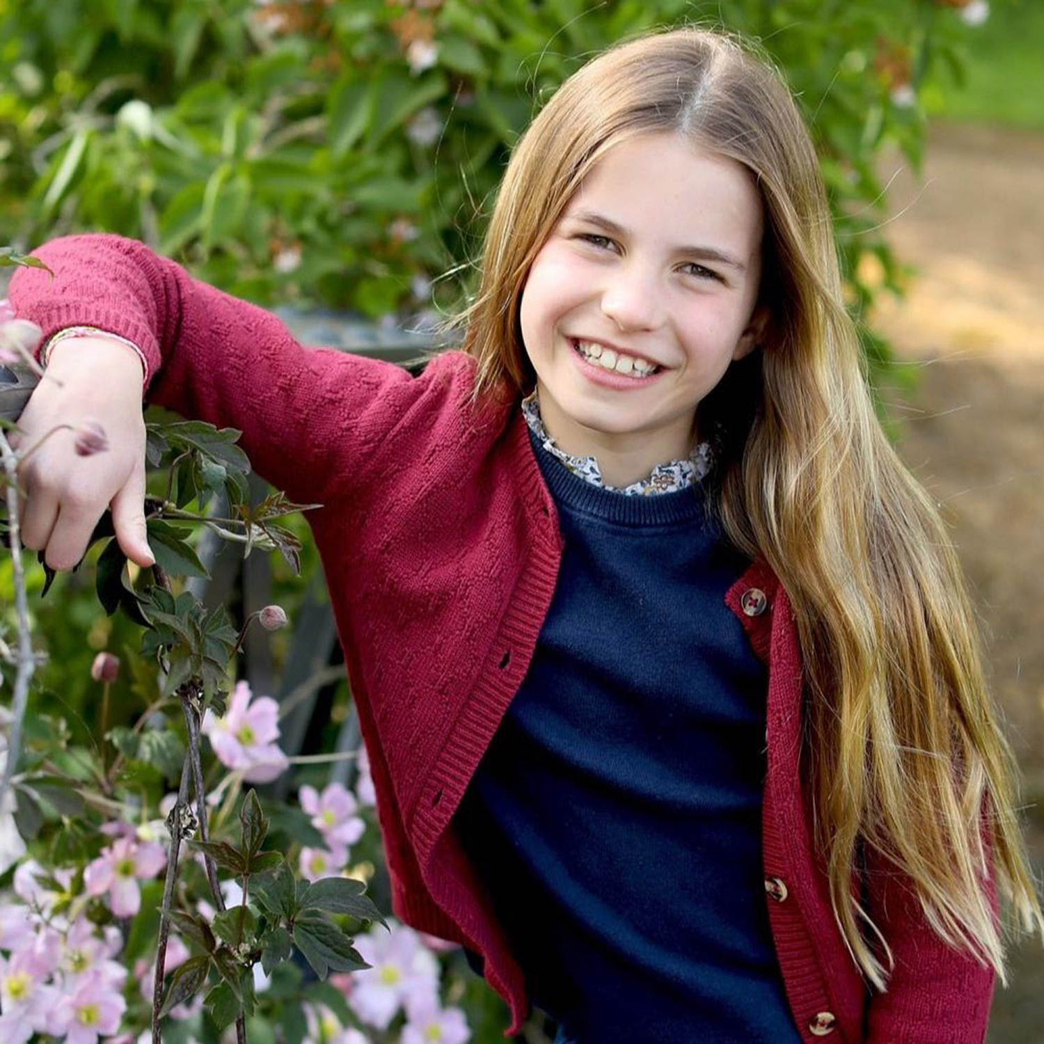 Palace celebrates Princess Charlotte's 9th birthday with a new photo taken by her mother